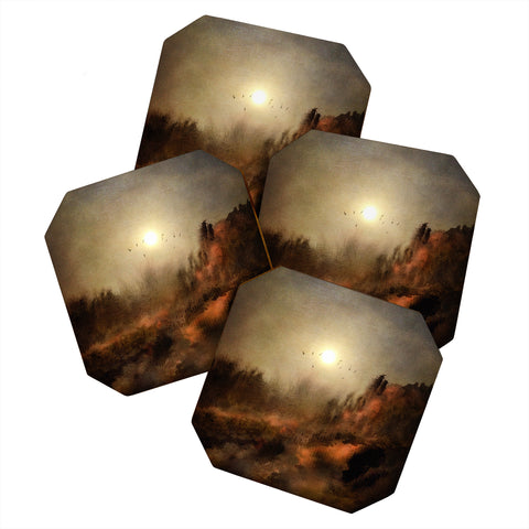 Viviana Gonzalez Calling the sun I Coaster Set