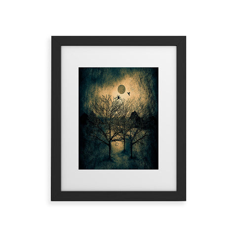 Viviana Gonzalez Dark Forest II Framed Art Print