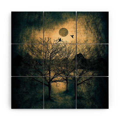 Viviana Gonzalez Dark Forest II Wood Wall Mural