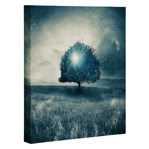 Viviana Gonzalez Energy From The Blue Tree Art Canvas