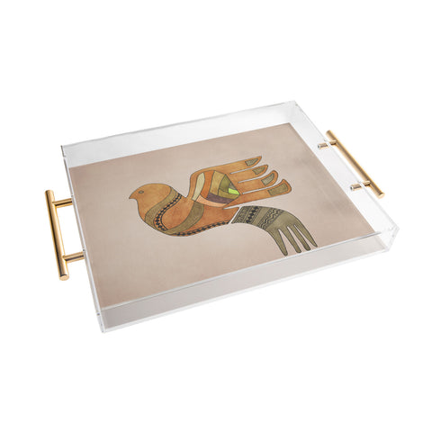 Viviana Gonzalez Ethnic vibes 01 Acrylic Tray