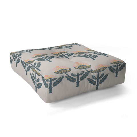 Viviana Gonzalez Folk Inspired 01 Floor Pillow Square