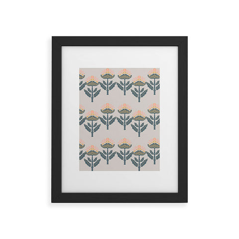 Viviana Gonzalez Folk Inspired 01 Framed Art Print
