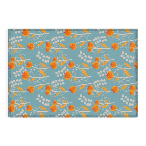 Viviana Gonzalez Folk Wild Flowers Outdoor Rug