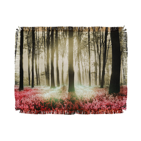 Viviana Gonzalez Forest II Throw Blanket