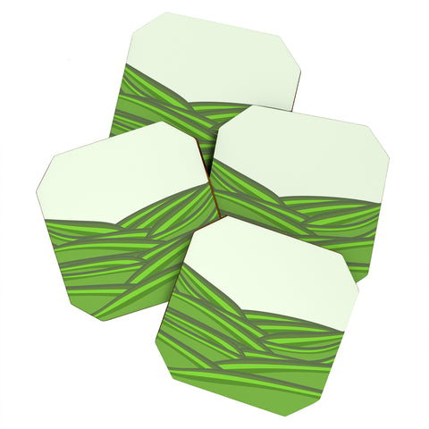 Viviana Gonzalez Greenery Sensation 02 Coaster Set