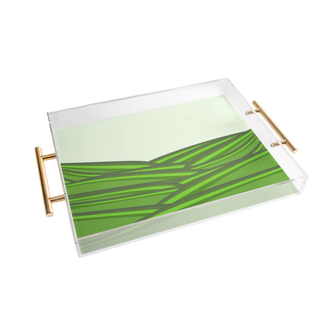 Viviana Gonzalez Greenery Sensation 02 Acrylic Tray