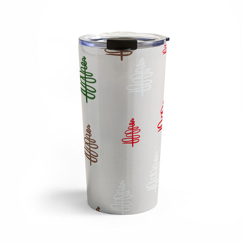 Viviana Gonzalez Holiday Vibes trees 2 Travel Mug