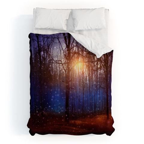 Viviana Gonzalez In Winter Enjoy Duvet Cover