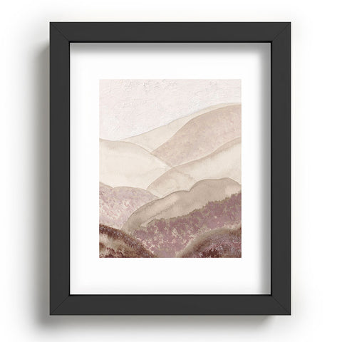 Viviana Gonzalez Japandi Mountains 01 Recessed Framing Rectangle