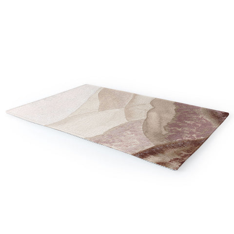 Viviana Gonzalez Japandi Mountains 01 Area Rug