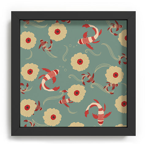 Viviana Gonzalez Koi pattern Japan Recessed Framing Square