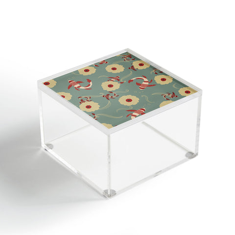 Viviana Gonzalez Koi pattern Japan Acrylic Box