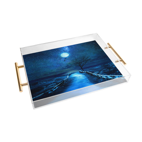 Viviana Gonzalez Magical Moon Acrylic Tray