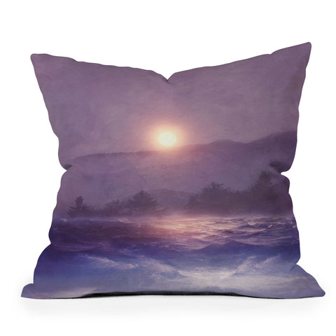 Viviana Gonzalez Melancholia Outdoor Throw Pillow