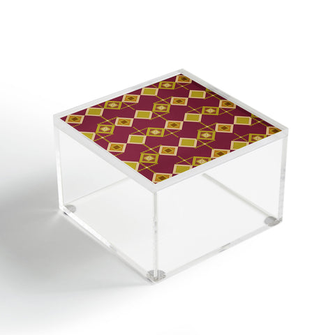 Viviana Gonzalez Mid Century Geometric Vibes Acrylic Box