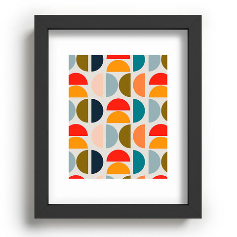 Viviana Gonzalez Mid Century Geometric Vibes I Recessed Framing Rectangle