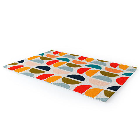 Viviana Gonzalez Mid Century Geometric Vibes I Area Rug
