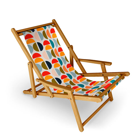 Viviana Gonzalez Mid Century Geometric Vibes I Sling Chair