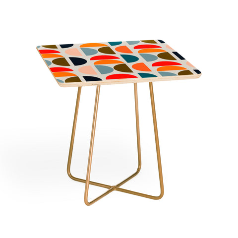 Viviana Gonzalez Mid Century Geometric Vibes I Side Table