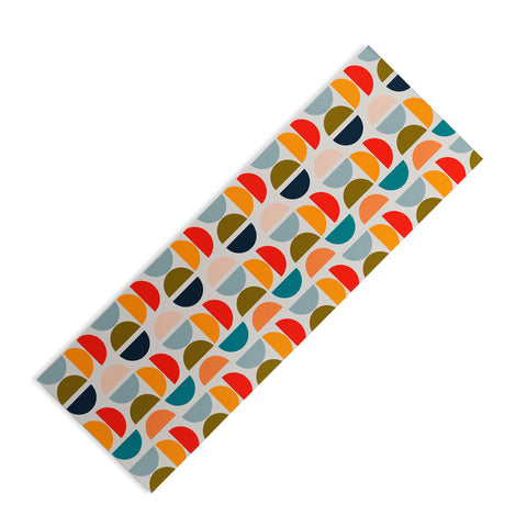 Viviana Gonzalez Mid Century Geometric Vibes I Yoga Mat