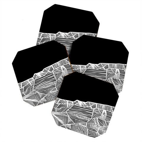 Viviana Gonzalez Modern improvisation 01 Coaster Set