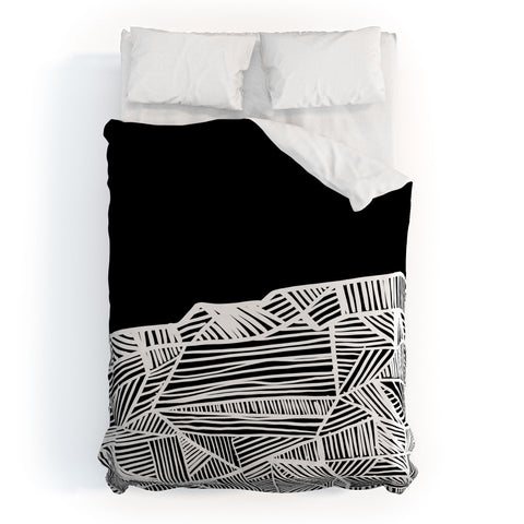 Viviana Gonzalez Modern improvisation 01 Duvet Cover
