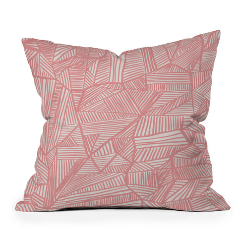 Viviana Gonzalez Modern improvisation 03 Outdoor Throw Pillow