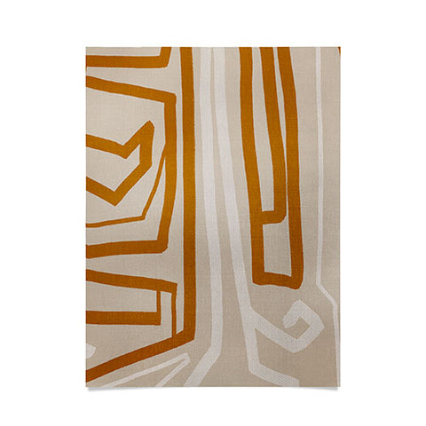 Viviana Gonzalez Modern LineArt 01 Poster