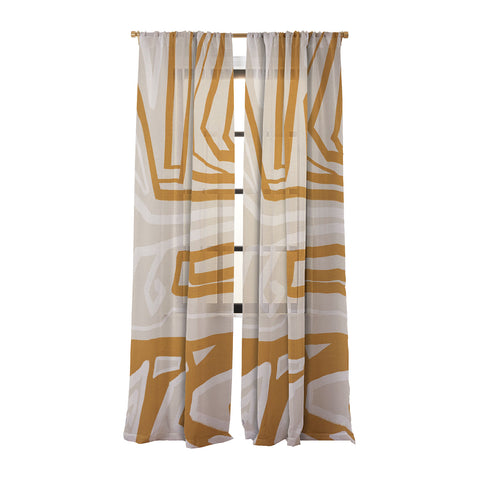 Viviana Gonzalez Modern LineArt 01 Sheer Non Repeat