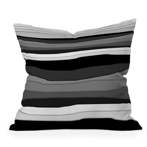 Viviana Gonzalez Monochrome vibes 01 Outdoor Throw Pillow