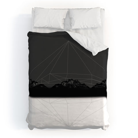 Viviana Gonzalez Monochrome vibes 03 Duvet Cover