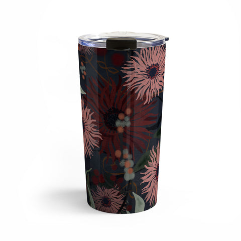 Viviana Gonzalez Moody Blooms 01 Travel Mug