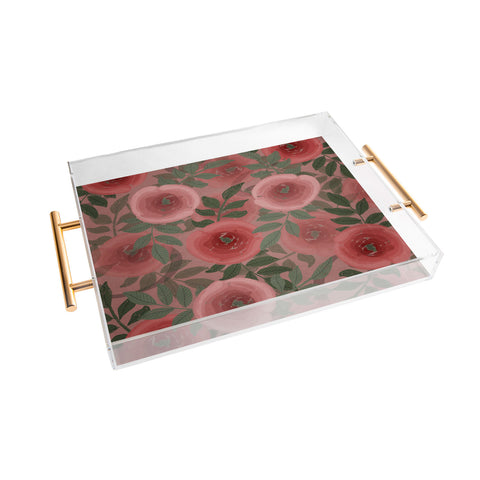 Viviana Gonzalez Moody Blooms 02 Acrylic Tray