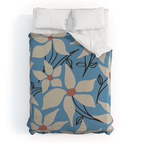 Viviana Gonzalez Moody Blooms 05 Duvet Cover