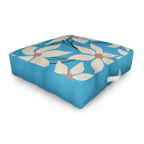 Viviana Gonzalez Moody Blooms 05 Outdoor Floor Cushion