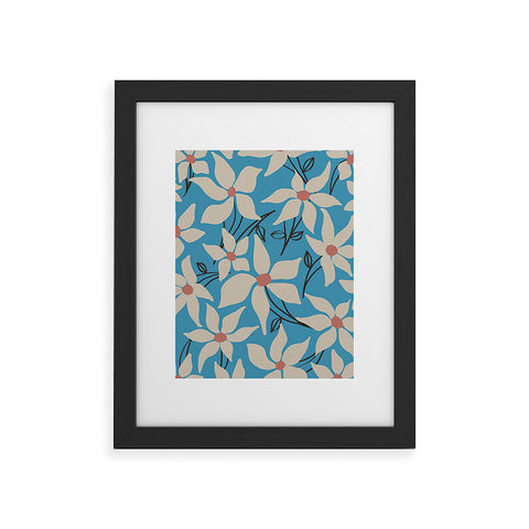 Viviana Gonzalez Moody Blooms 05 Framed Art Print