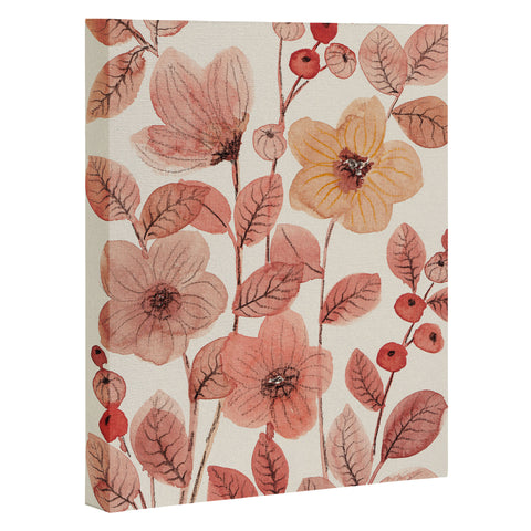 Viviana Gonzalez Moody Blooms 06 Art Canvas