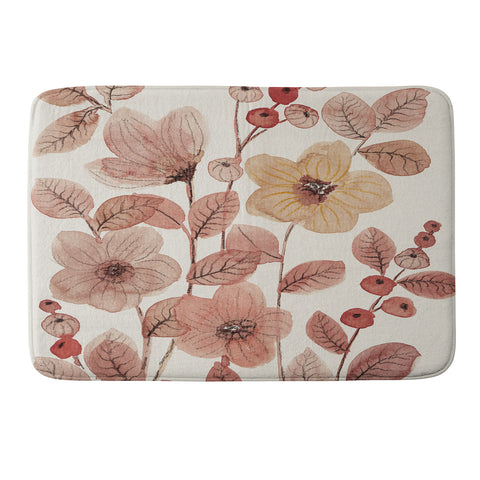 Viviana Gonzalez Moody Blooms 06 Memory Foam Bath Mat
