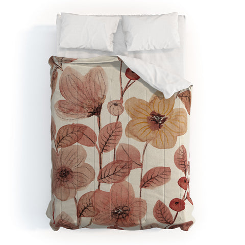 Viviana Gonzalez Moody Blooms 06 Comforter