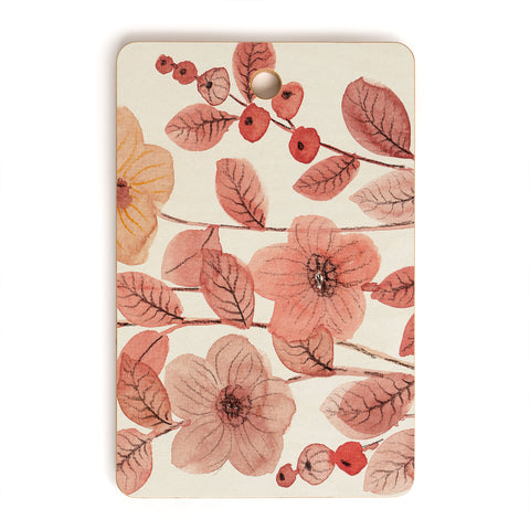 Viviana Gonzalez Moody Blooms 06 Cutting Board Rectangle