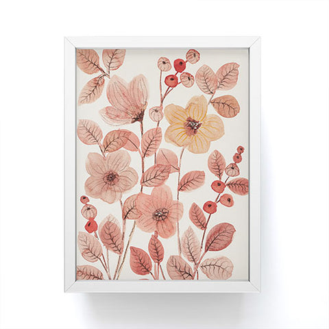 Viviana Gonzalez Moody Blooms 06 Framed Mini Art Print