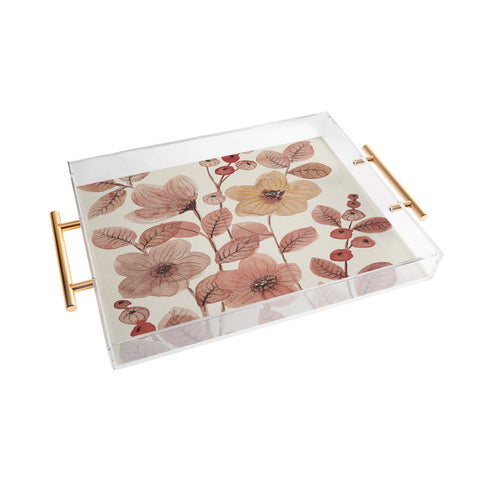Viviana Gonzalez Moody Blooms 06 Acrylic Tray