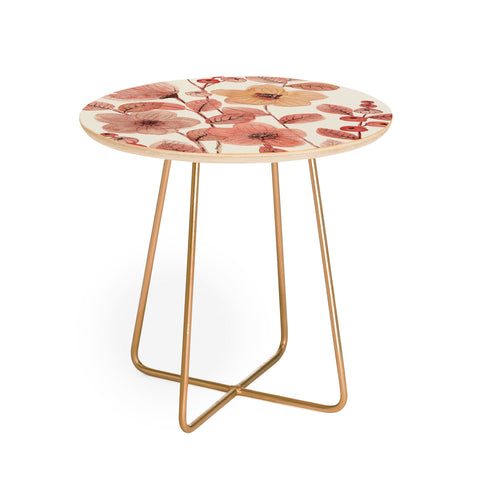 Viviana Gonzalez Moody Blooms 06 Round Side Table
