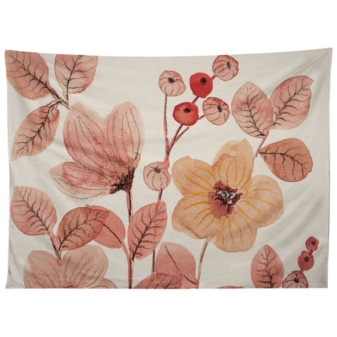 Viviana Gonzalez Moody Blooms 06 Tapestry
