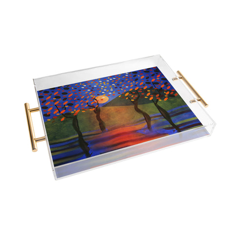 Viviana Gonzalez Once Upon A Time II Acrylic Tray