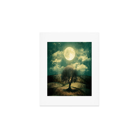 Viviana Gonzalez Once Upon A Time The Lone Tree Art Print