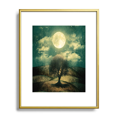 Viviana Gonzalez Once Upon A Time The Lone Tree Metal Framed Art Print