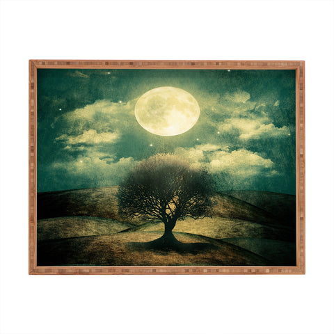 Viviana Gonzalez Once Upon A Time The Lone Tree Rectangular Tray