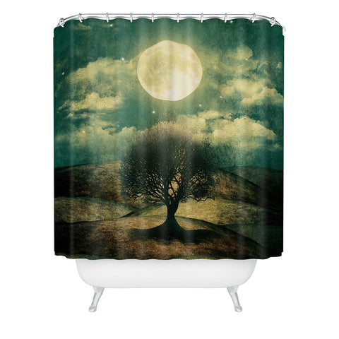 Viviana Gonzalez Once Upon A Time The Lone Tree Shower Curtain